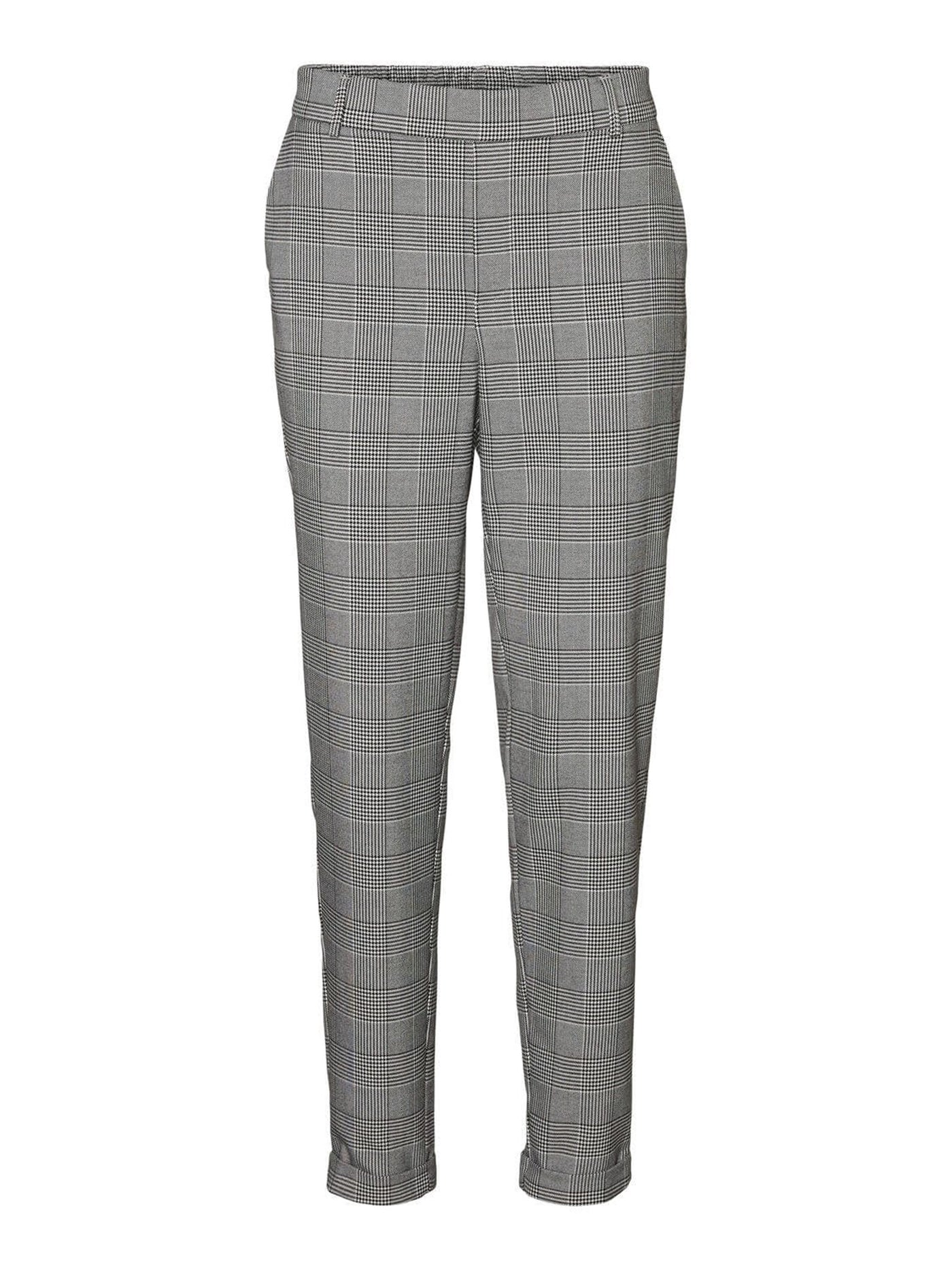 Maya Pants with dice - Gray / White - Vero Moda - Grey 3