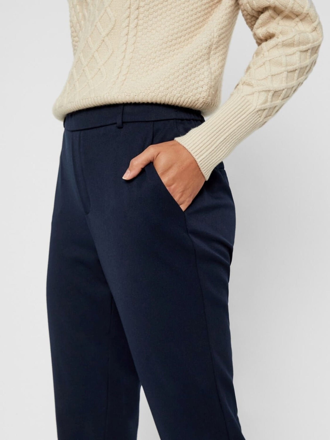 Maya Pants (wide model) - Navy - Vero Moda - Blue 5