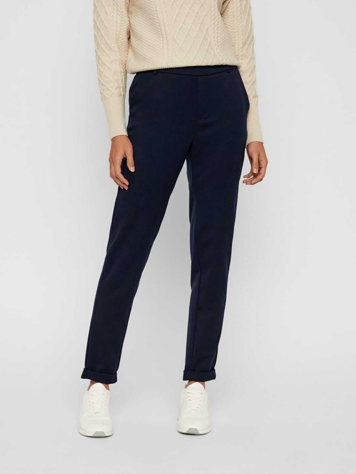 Maya Pants (wide model) - Navy - Vero Moda - Blue 2