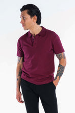 Load image into Gallery viewer, Performance Polo - Burgundy red - TeeShoppen - Red 5
