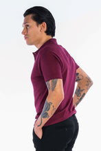 Load image into Gallery viewer, Performance Polo - Burgundy red - TeeShoppen - Red 6
