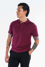 Load image into Gallery viewer, Performance Polo - Burgundy red - TeeShoppen - Red 4
