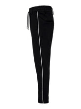 Load image into Gallery viewer, Poptrash pants (kids) - Black with white stripe - Kids Only - Black 4
