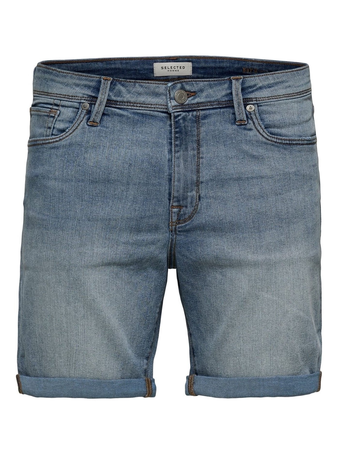 Alex Shorts - Denim Blue - Selected Homme - Blue