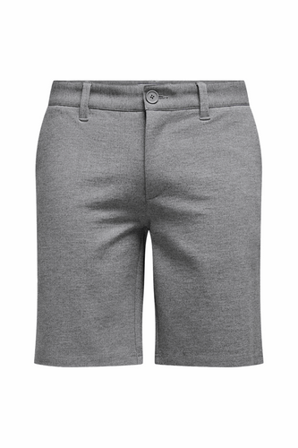 Performance Shorts - Gray Melange - TeeShoppen - Grey