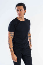Load image into Gallery viewer, Performance T-shirt - Black - TeeShoppen - Black 3
