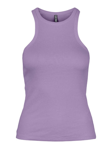 Taya Boxer Top - Lavender - PIECES - Purple