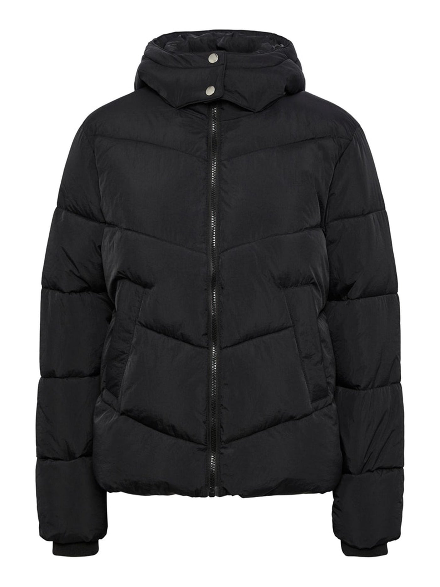 Jamilla Puffer jacket - Black - PIECES - Black