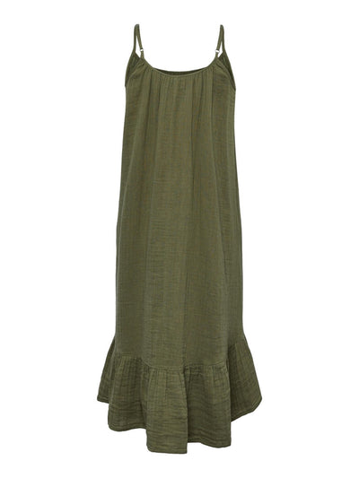 Lelou Slip dress - Sea Spray - PIECES - Green 5