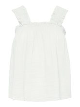 Afbeelding in Gallery-weergave laden, Lelou Top - Bright White - PIECES - White
