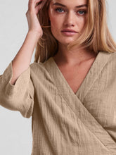 Charger l&#39;image dans la galerie, Lelou Wrap Top - Nomad - PIECES - Khaki 2
