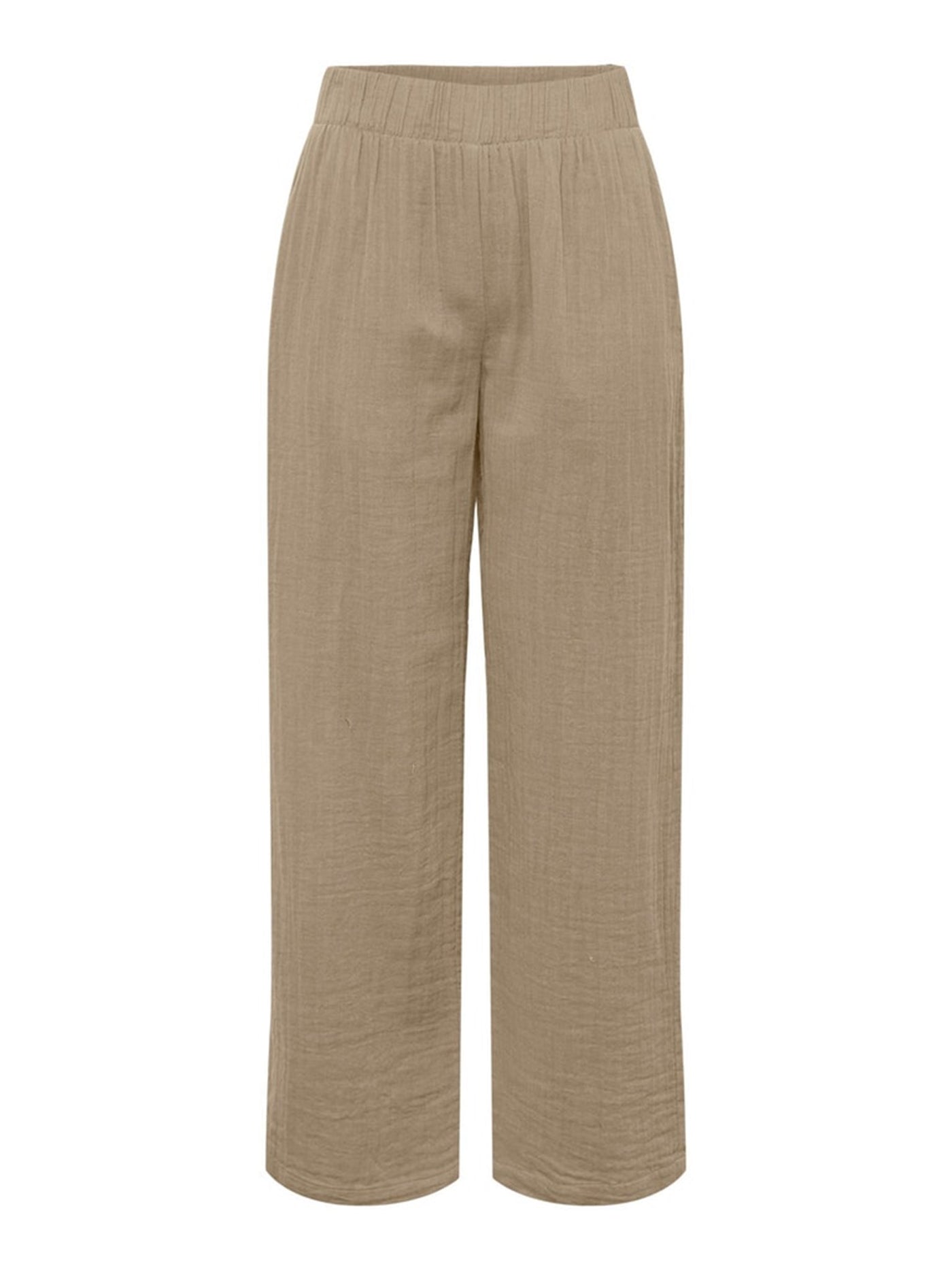 Lelou highwaist pants - Nomad - PIECES - Khaki 5