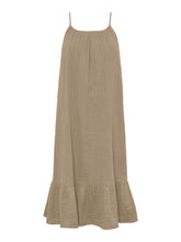 Charger l&#39;image dans la galerie, Lelou Slip dress - Nomad - PIECES - Khaki 5
