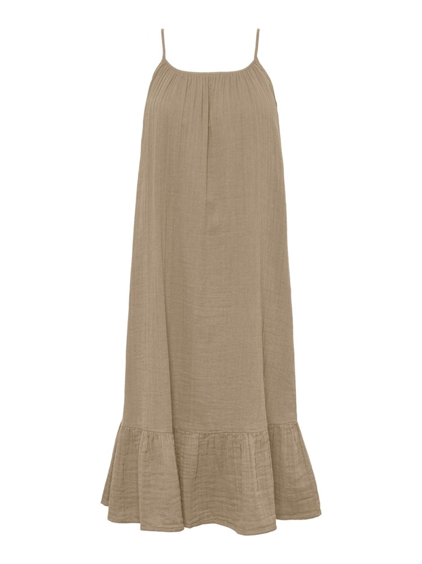 Lelou Slip dress - Nomad - PIECES - Khaki 5