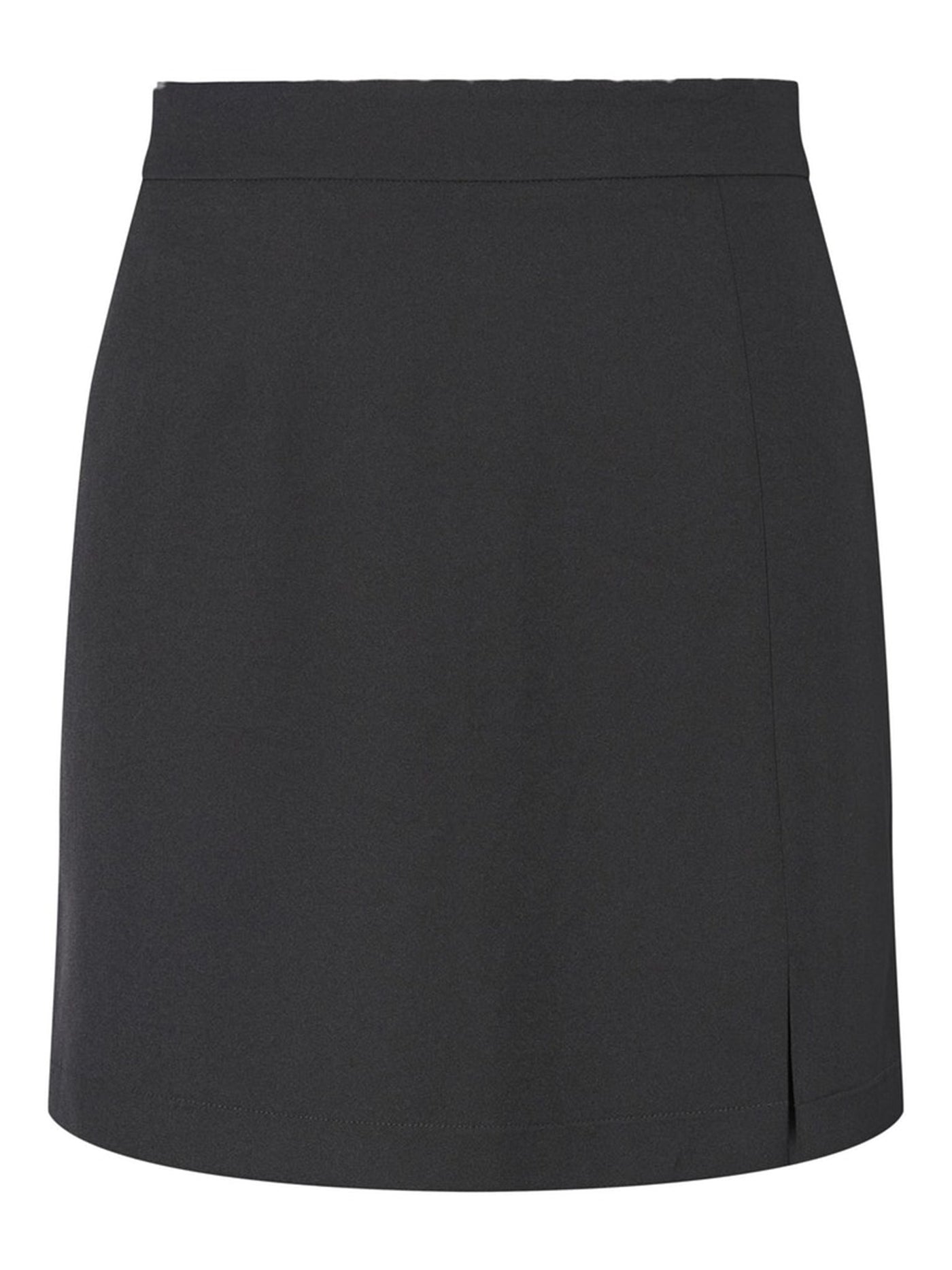 Size Slit Skirt - Black - PIECES - Black 5