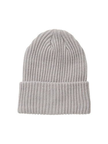 Hexo Beanie - Light Grey Melange - PIECES - Grey