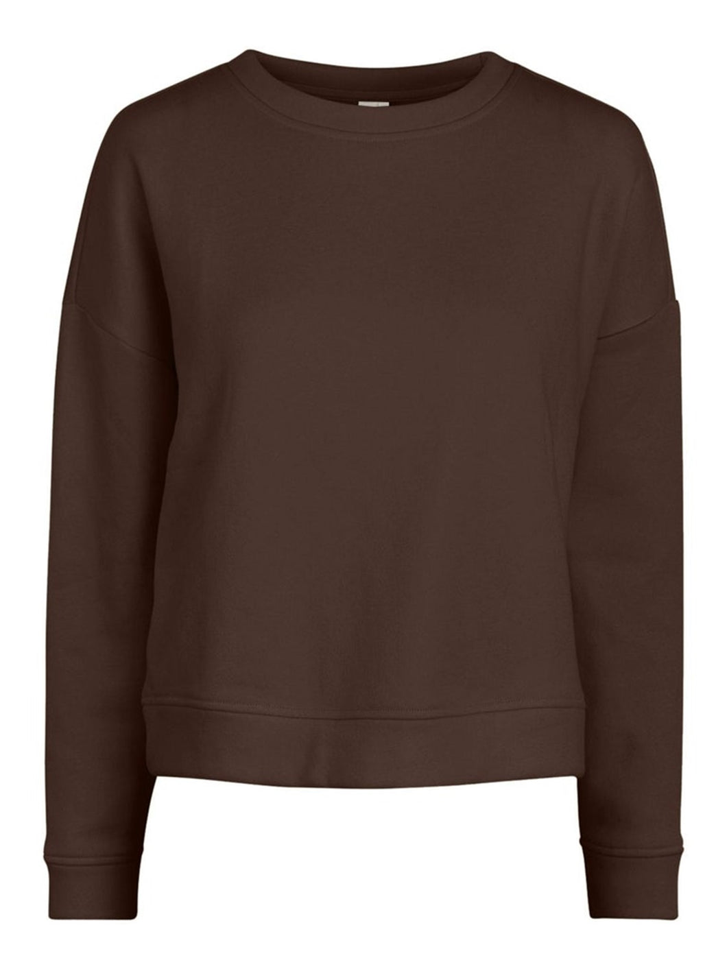 Chilli Sweatshirt - Chicory Coffee - PIECES - Brown