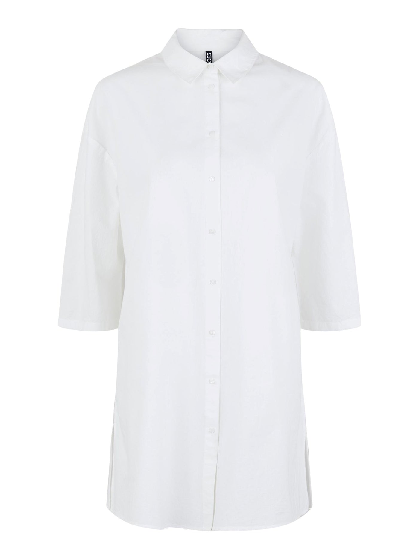 Vudde 3/4 Shirt - Light white - PIECES - White