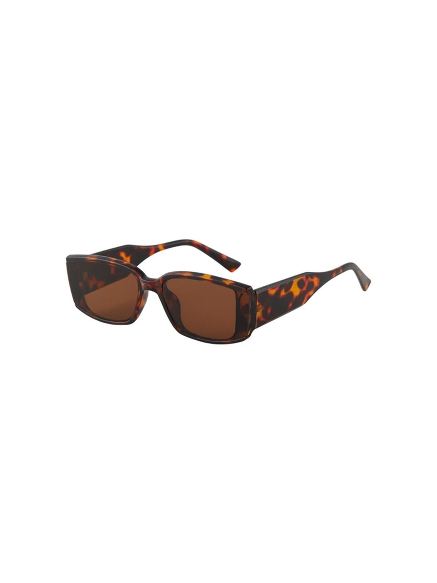 Misty Square Sunglass - Brun - PIECES - Brown