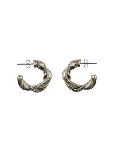 Matti Earrings - Silver - PIECES - Silver