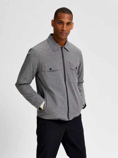 Patrik Jacket - Gray - Selected Homme - Grey