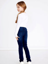 Carica l'immagine nel visualizzatore di Gallery, Polly Jeans - Dark Blue Denim - Name It - White 7
