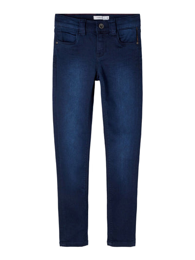 Polly Jeans - Dark Blue Denim - Name It - White 2