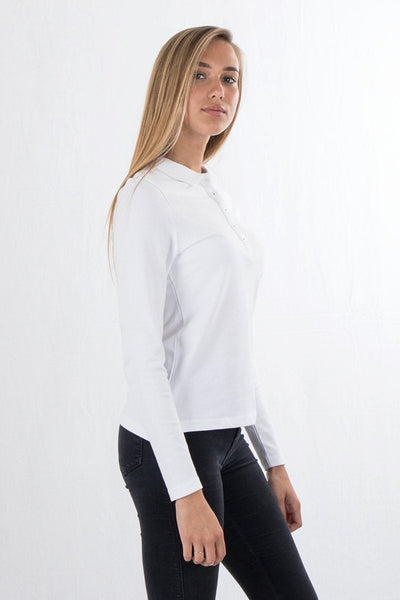 Polo Shirt - White - TeeShoppen - White 2