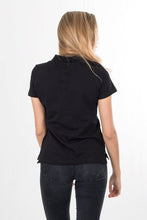 Load image into Gallery viewer, Polo Shirt - Black - TeeShoppen - Black 2
