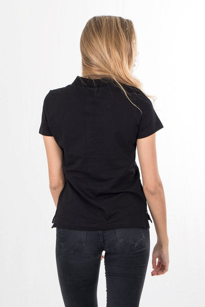 Polo Shirt - Black - TeeShoppen - Black 2