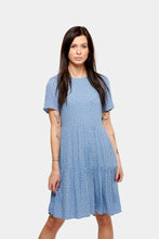 Load image into Gallery viewer, Anna dotted dress - Blue - Amis de Copenhague - Black
