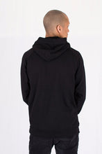 Load image into Gallery viewer, Raglan basic hoodie - Black - TeeShoppen - Black 6
