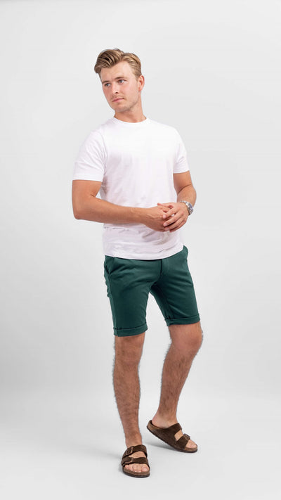 Performance Shorts - Bottle Green - TeeShoppen - Green