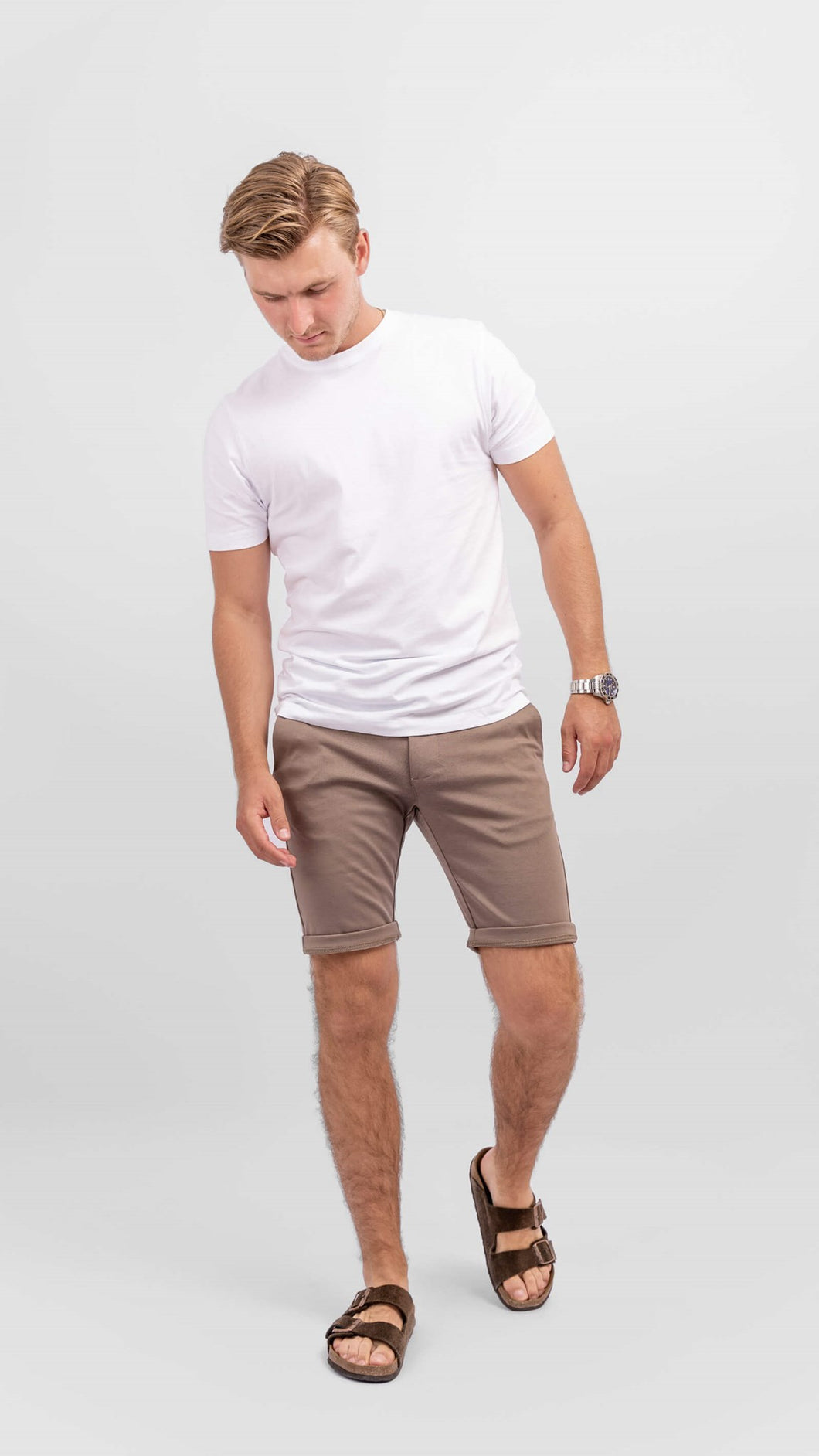 Performance Shorts - Walnut - TeeShoppen - Brown