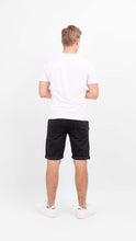 Load image into Gallery viewer, Denim Shorts - Black - TeeShoppen - Black 3
