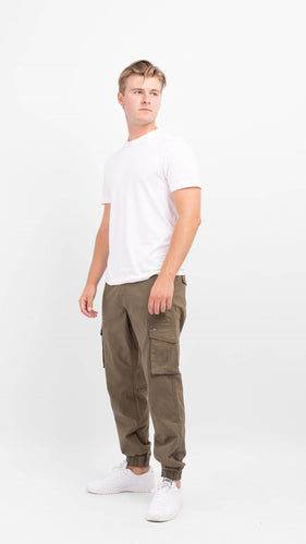 Mike cargo pants - Olive - Only & Sons - Green