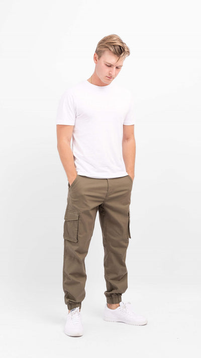 Mike cargo pants - Olive - Only & Sons - Green 2