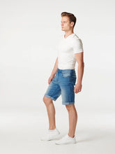 Charger l&#39;image dans la galerie, Denim Shorts - Blue - TeeShoppen - White 2
