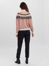 Load image into Gallery viewer, Celeste Fairisle Sweater - Misty Rose - Vero Moda - Pink 3
