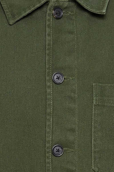 Wand Overshirt - Black Forest - Solid - Green 3