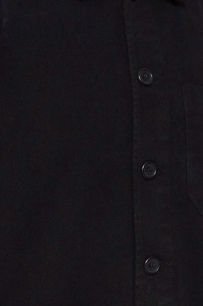 Wand Overshirt - True Black - Solid - Black 3