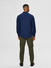 Load image into Gallery viewer, Rick Flex Shirt - Moonlit Ocean - Selected Homme - Blue 2
