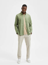 Carregar imagem no visualizador da galeria, Rick Flex Shirt - Winter Moss - Selected Homme - Green 3
