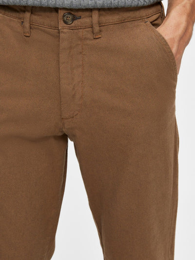 Miles Flex Structure - Otter (slim) - Selected Homme - Brown 2