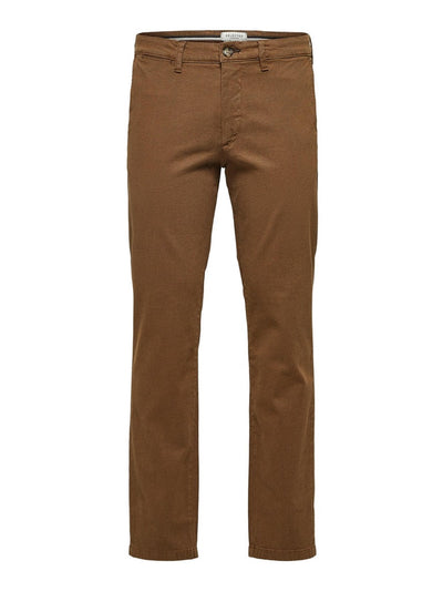 Miles Flex Structure - Otter (slim) - Selected Homme - Brown 5