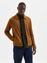 Load image into Gallery viewer, Jacob Hybrid Jacket - Emperador - Selected Homme - Orange
