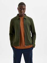 Load image into Gallery viewer, Jacob Hybrid Jacket - Raisin - Selected Homme - Green
