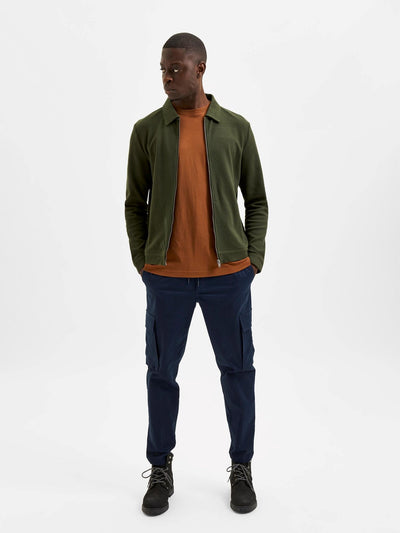 Jacob Hybrid Jacket - Raisin - Selected Homme - Green 3