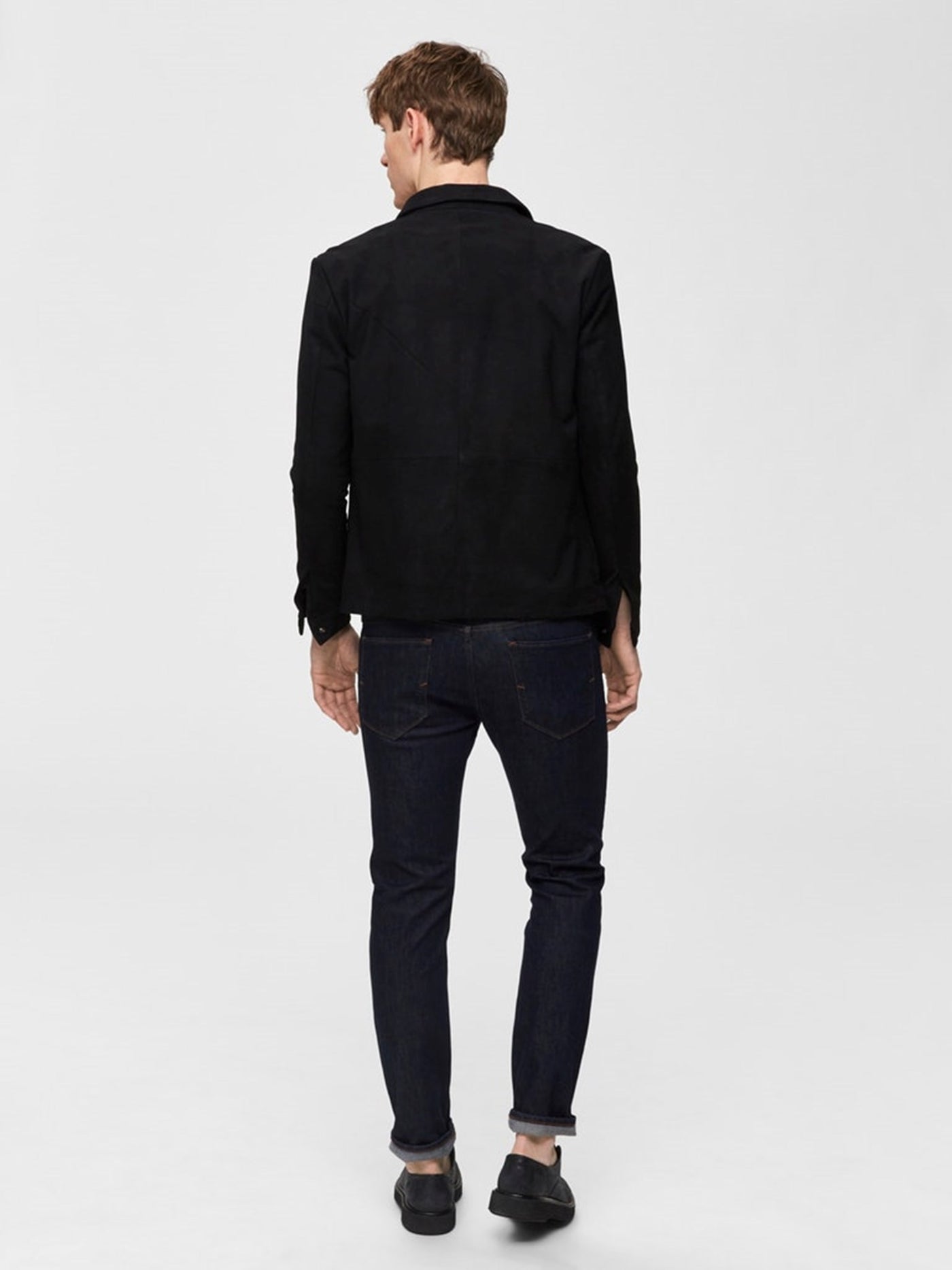 Leon Jeans ST1002 - Dark Blue Denim - Selected Homme - Blue 4