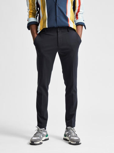 Jim Flex Pants - Navy Blazer - Selected Homme - Blue